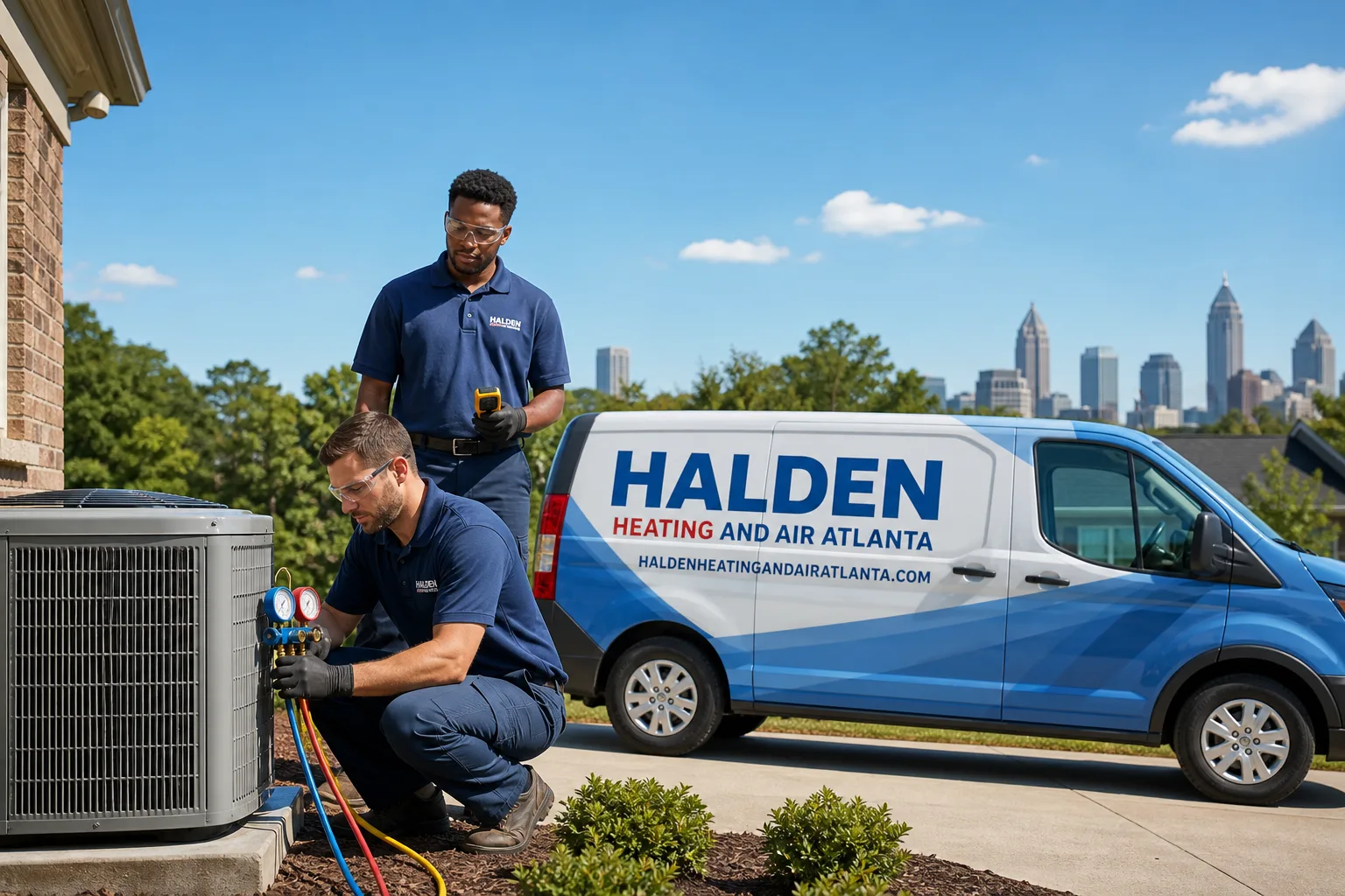 Halden Heating and Air Atlanta hvac team