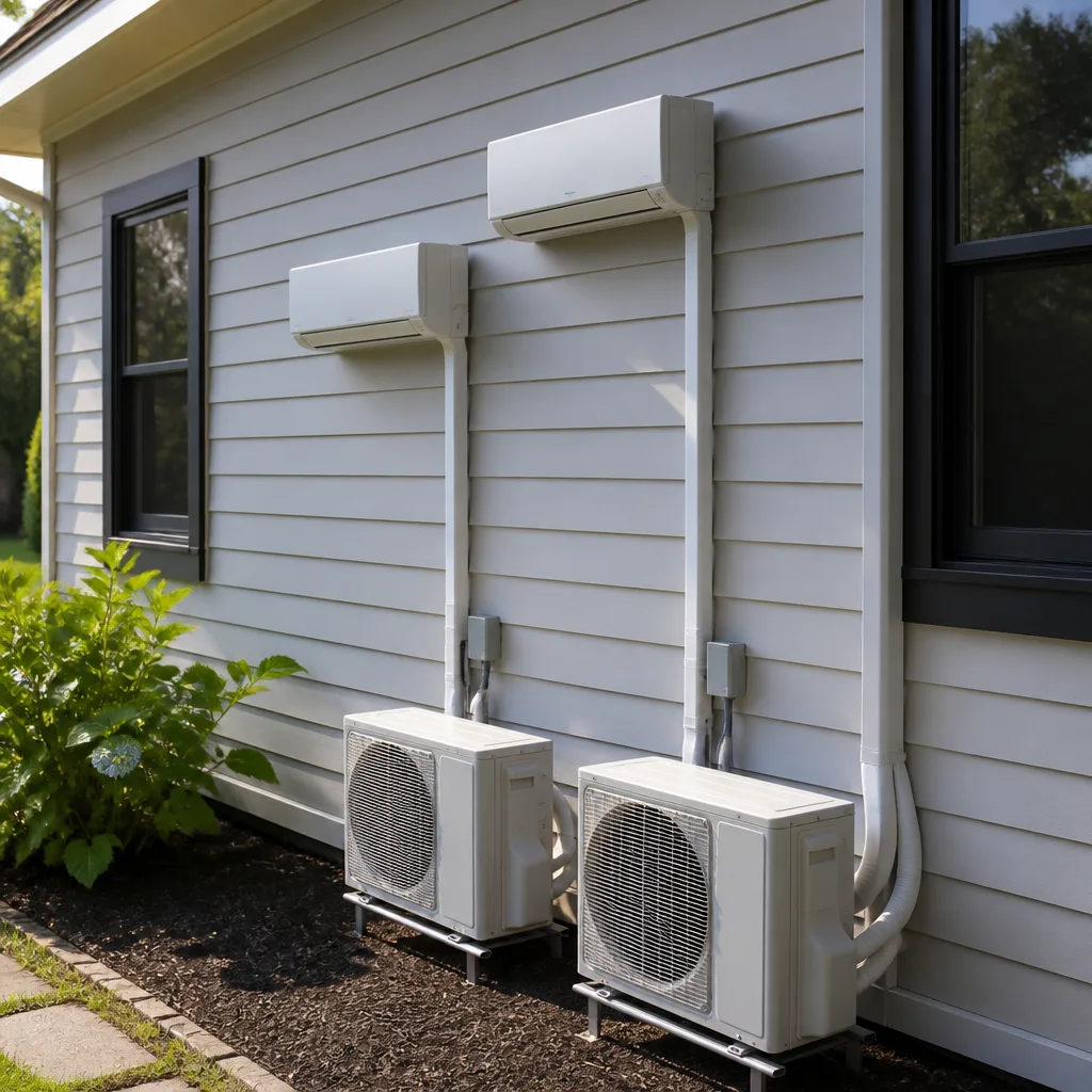 Ductless mini splits